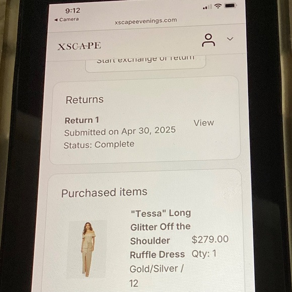 Xscape Gown - Picture 7 of 7